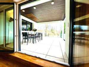 Blick zur Terrasse