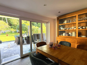 Aussicht in den Garten