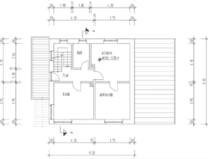 Grundriss Obergeschoss