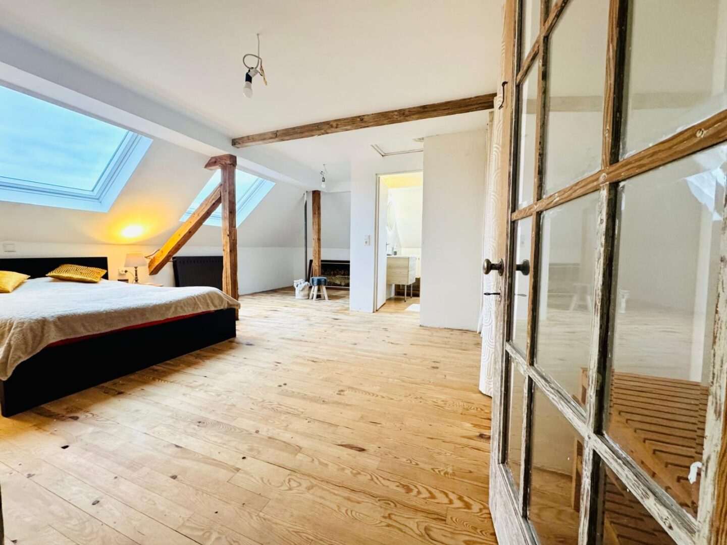 Studio im Dachgeschoß