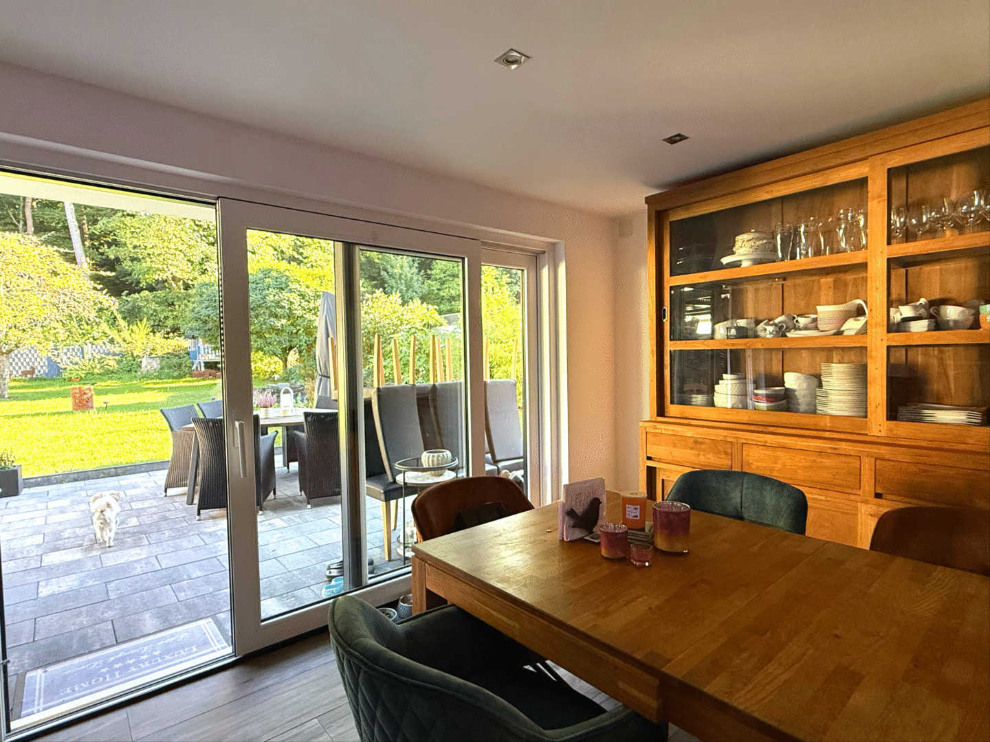 Aussicht in den Garten