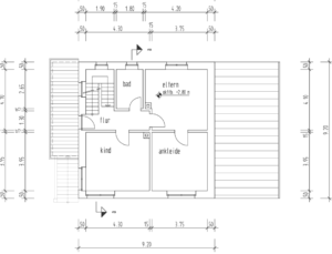 Grundriss Obergeschoss