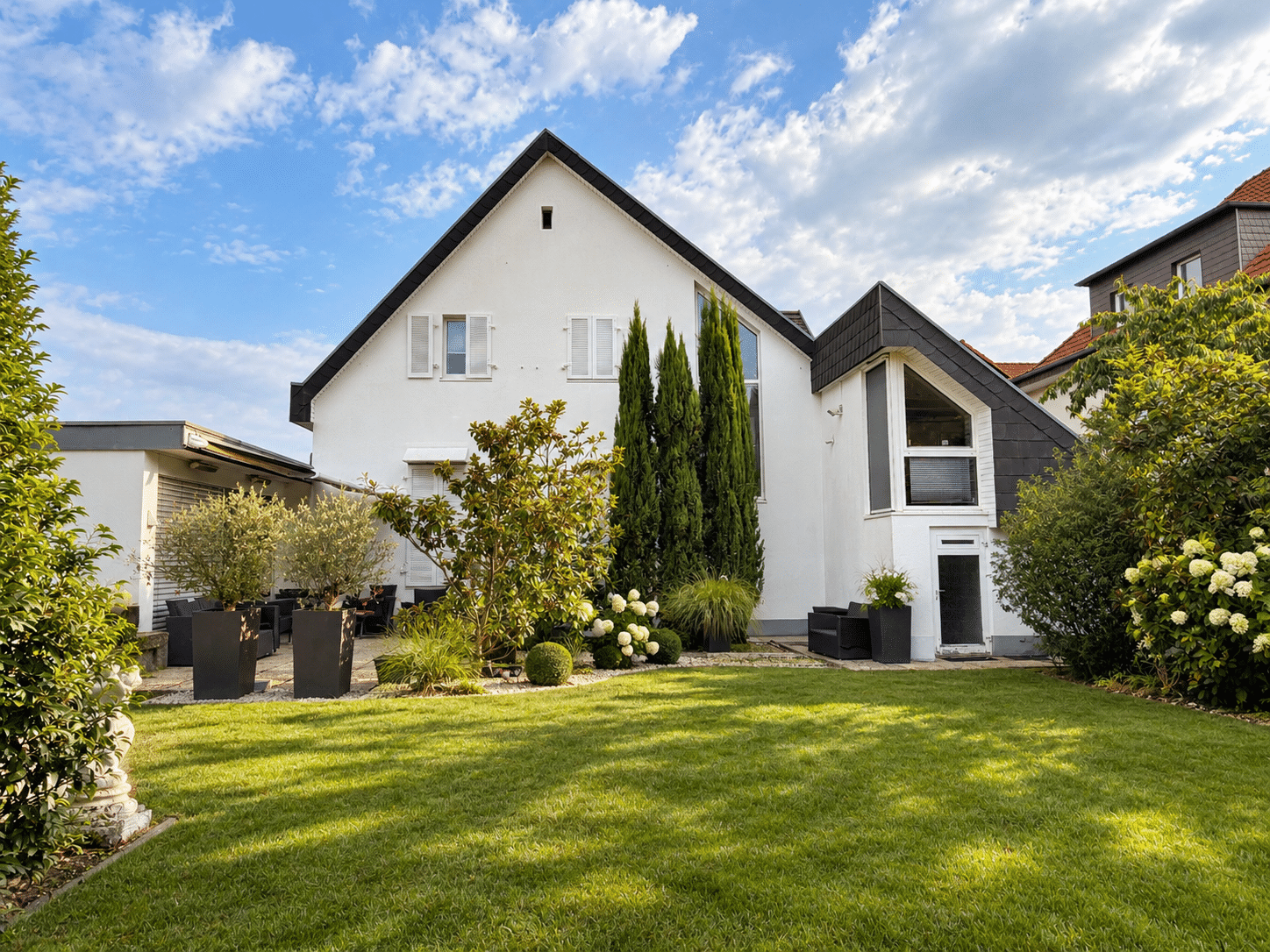 Rücksansicht Haus ( Ki Modus )