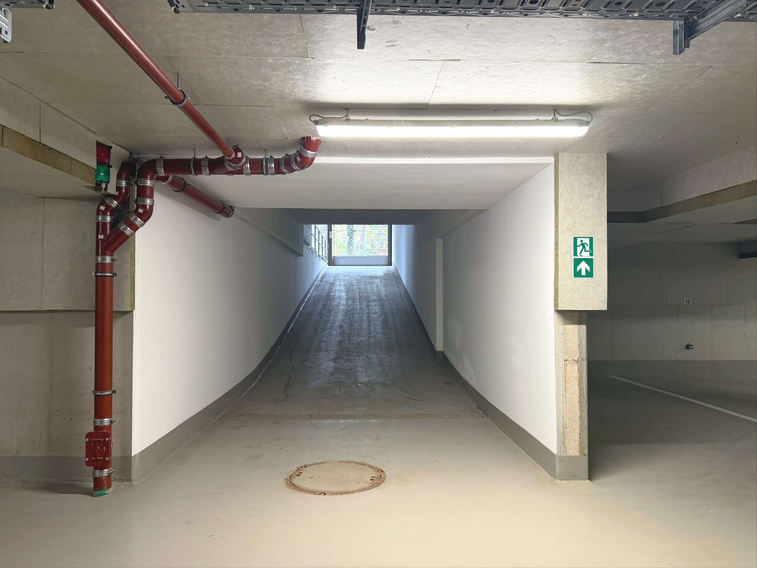 Tiefgarageneinfahrt